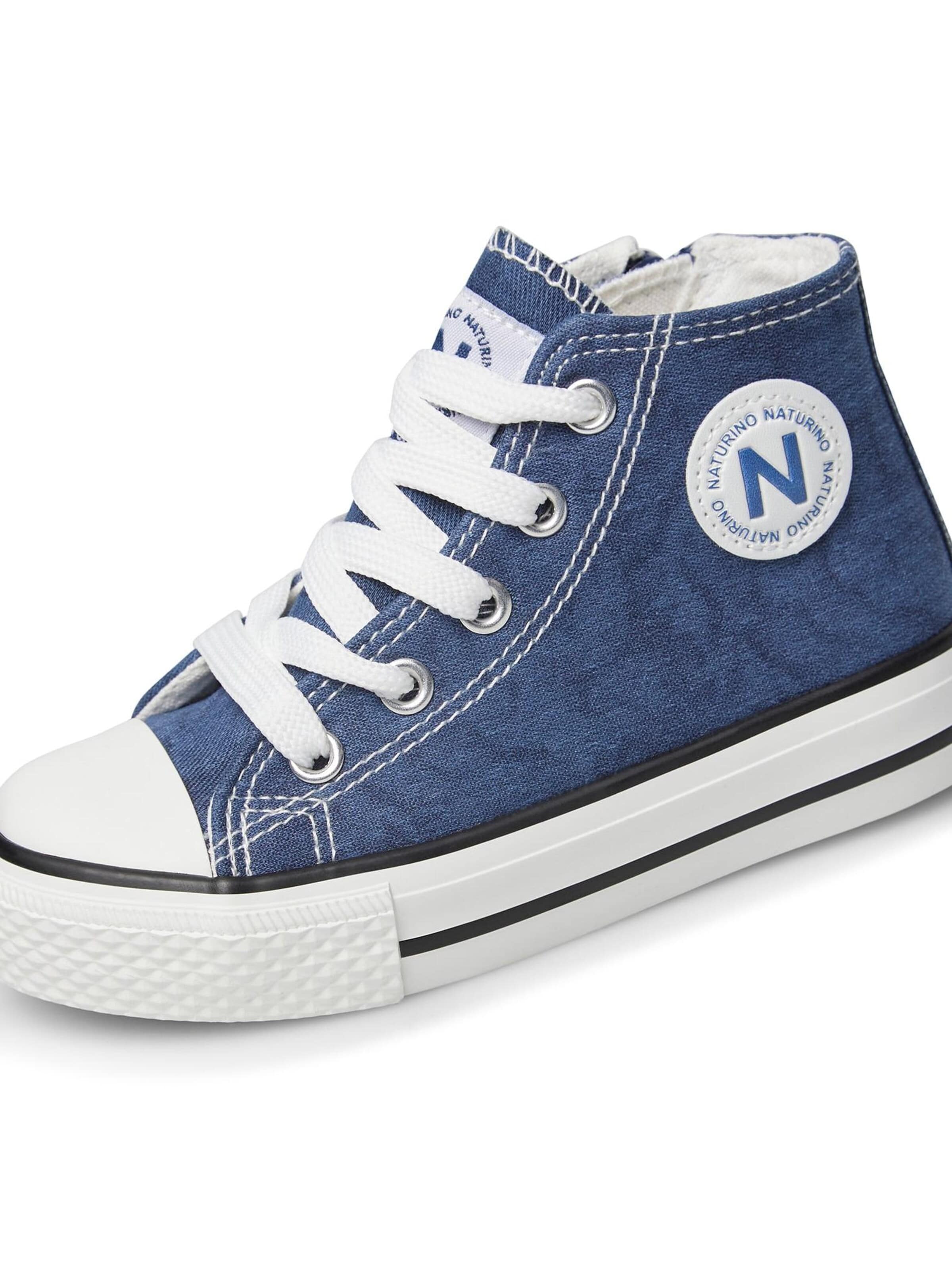 NATURINO Sneakers 'YLFAS.' in Blauw: voorkant