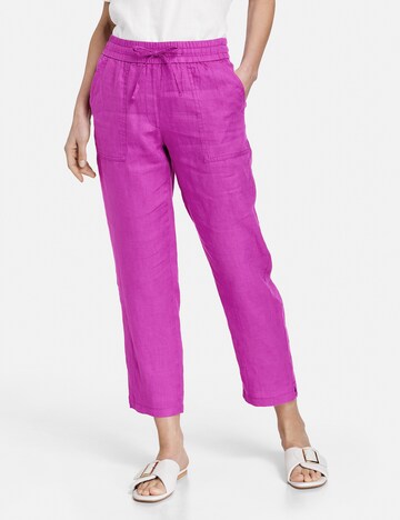 GERRY WEBER Loosefit Hose in Lila: predná strana