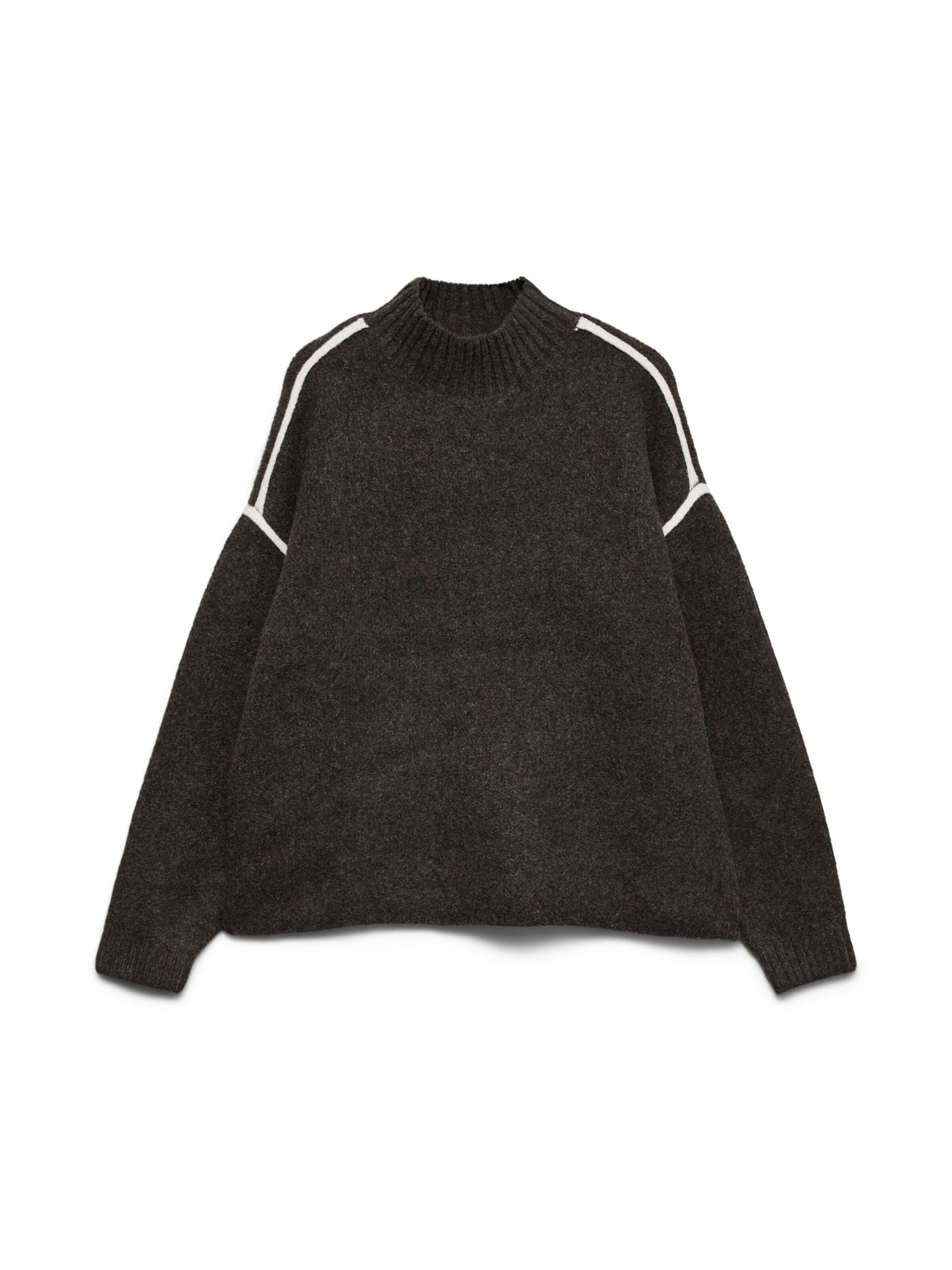 VERO MODA Sweater 'Boom' in Brown: front