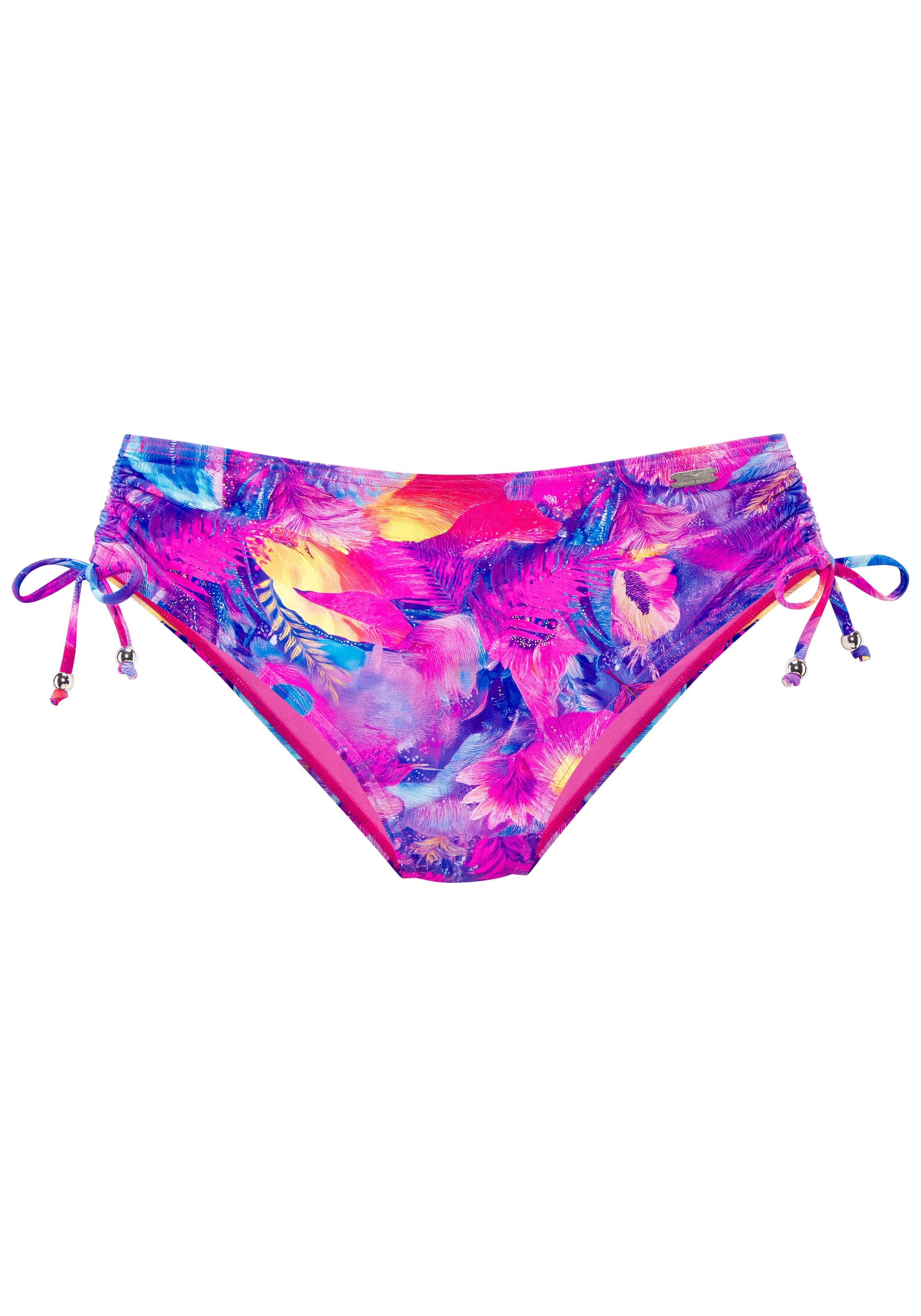 VENICE BEACH Bikini Bottoms in Purple: front