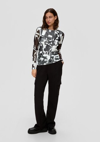 QS Blouse in Zwart