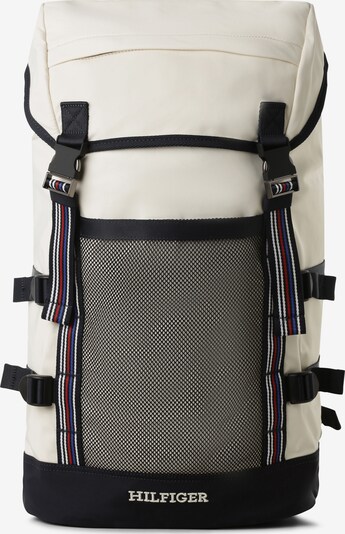 TOMMY HILFIGER Backpack in Cream / Grey / Black, Item view