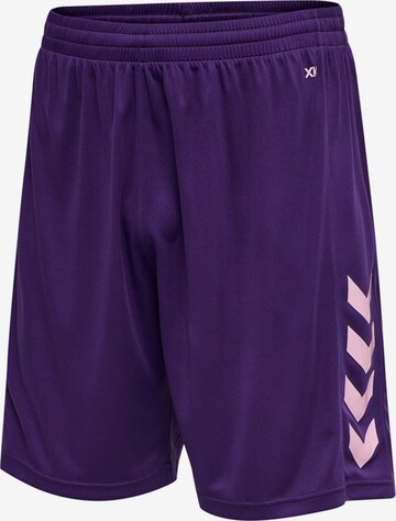 Regular Pantalon de sport Hummel en violet