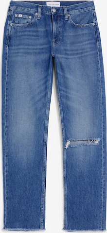 Calvin Klein Jeans Regular Jeans in Blauw: voorkant