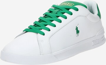 Baskets basses 'HRT CRT II' Polo Ralph Lauren en blanc : devant