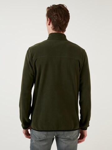 Buratti Fleece jas in Groen