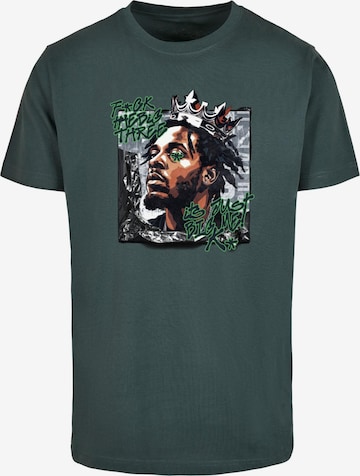 T-Shirt Mister Tee en vert : devant