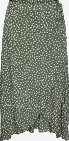 Gonna 'Tala' di PIECES in verde: frontale