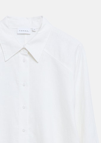 Chemisier COMMA en blanc