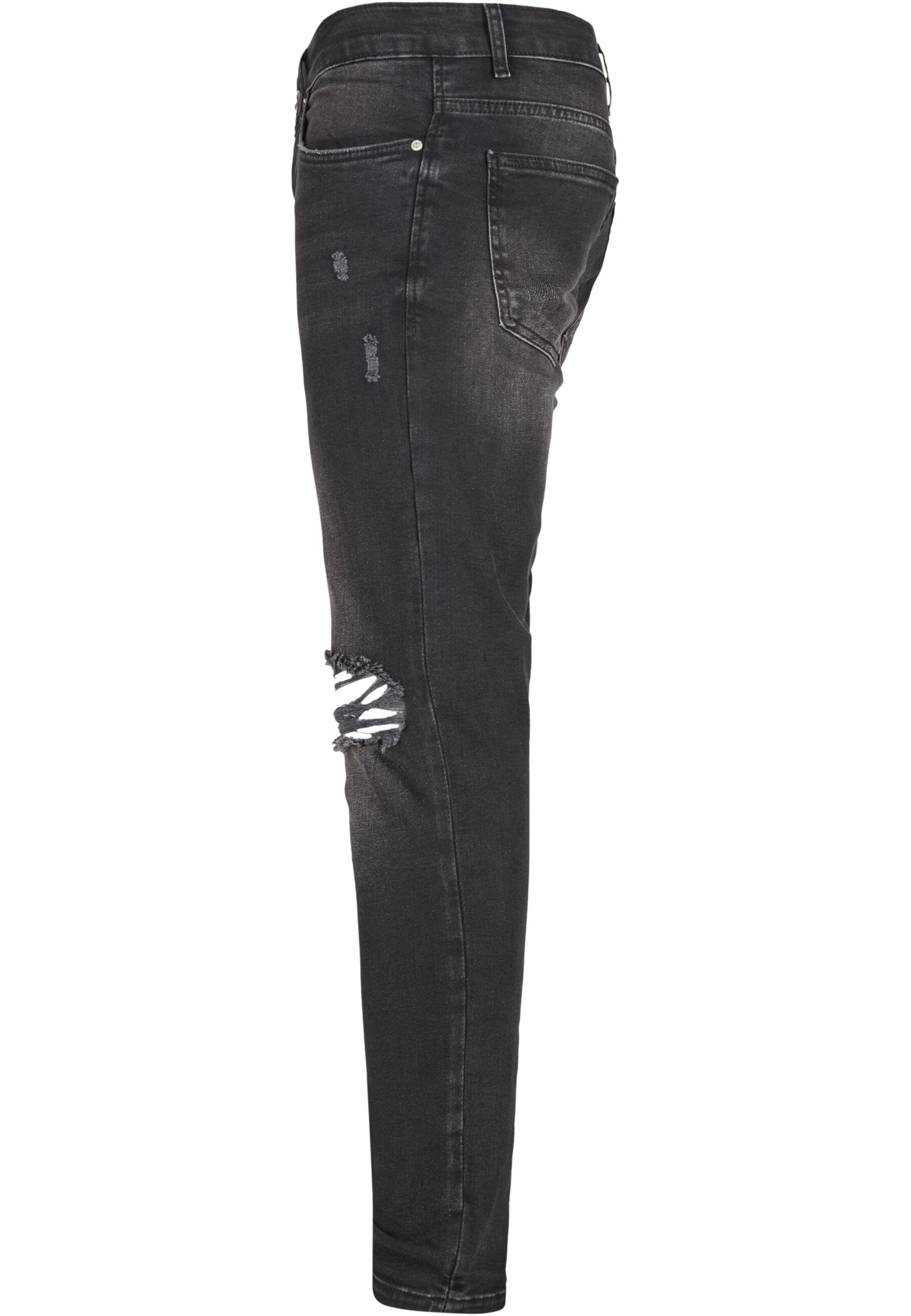 2Y Premium Regular Jeans in Black