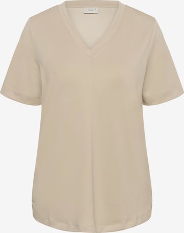 KAFFE CURVE - Camiseta 'KCannia' en beige: frente