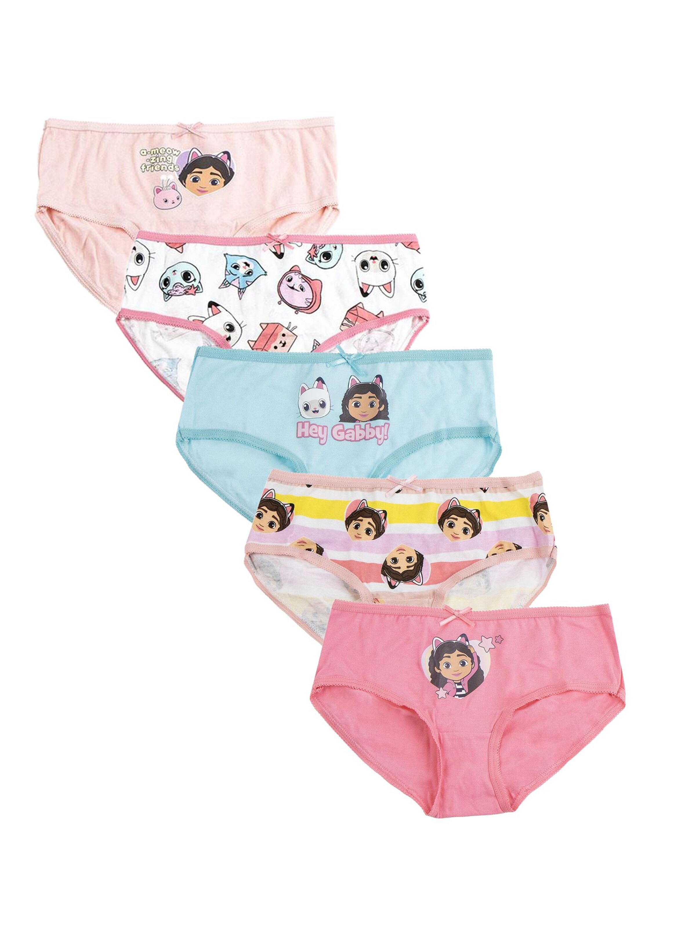 Cerdá Underwear Set 'Mädchen Unterwäsche Set 5 Stück Gabby'S Dollhouse' in Mixed colors: front