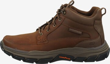 SKECHERS Schnürboots in Braun