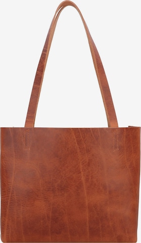 Harold's Shoulder Bag in Brown: front