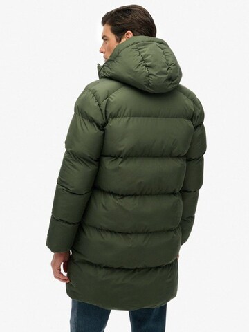 Superdry Winter Coat in Green