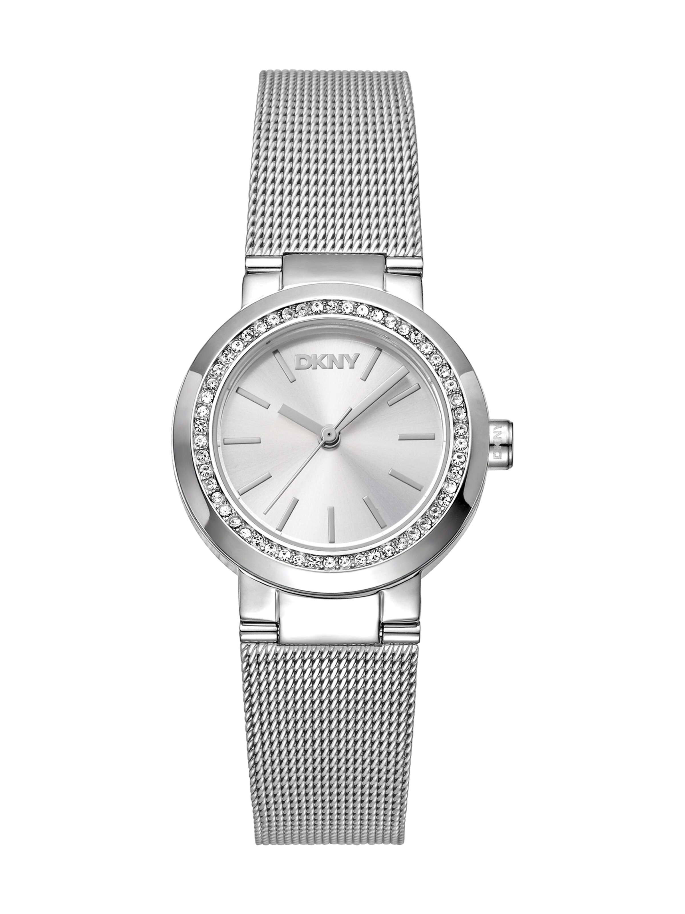 DKNY Uhr in Silber: Vorderseite