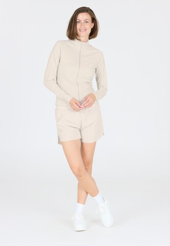 Athlecia Sports jacket 'Aliya' in Beige