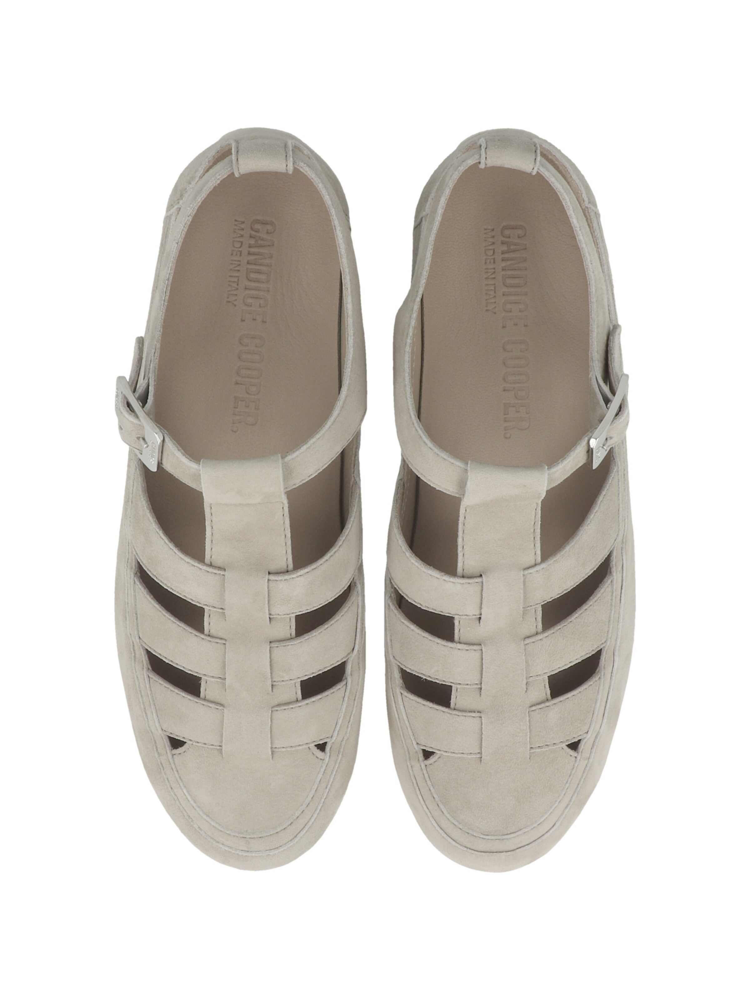 Sandales 'Rock T-Bar' Candice Cooper en gris