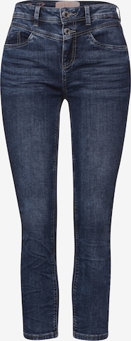 STREET ONE Slimfit Jeans in Blau: predná strana