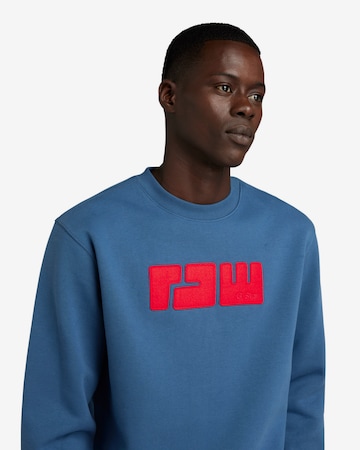 G-Star RAW Sweatshirt in Blauw