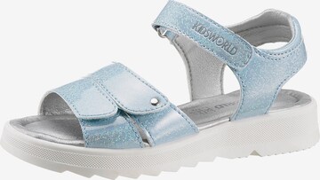 Kidsworld Sandals in Blue: front