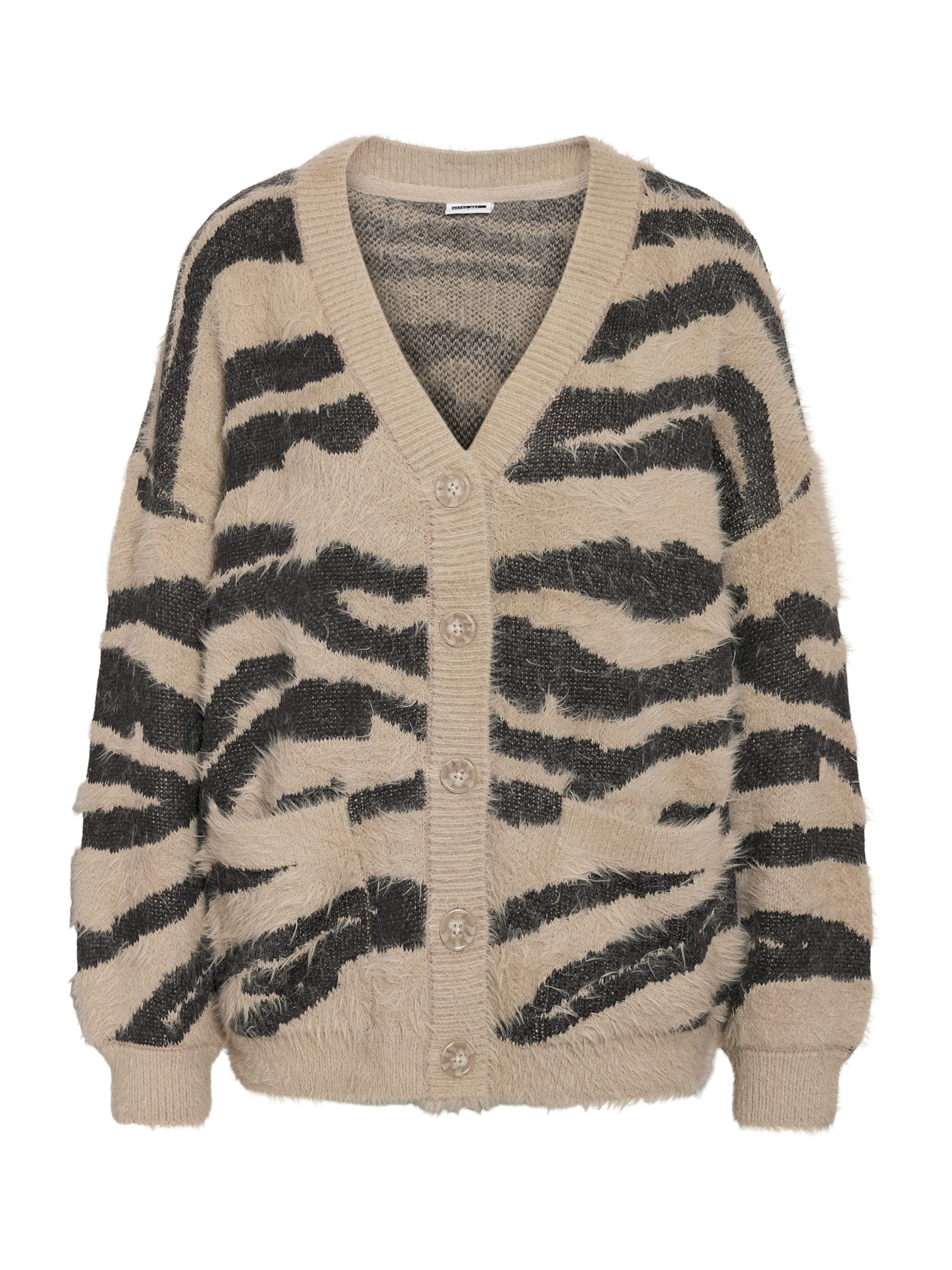 Noisy may Neuletakki värissä harmaa: etupuoli