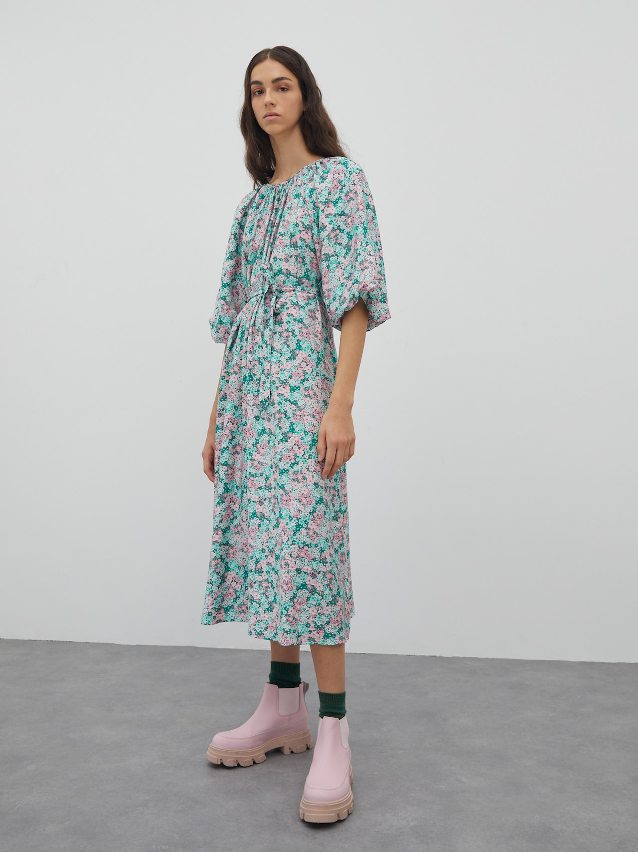 EDITED Jurk 'Fadia' Groen