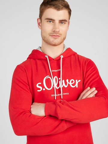 Sweat-shirt s.Oliver en rouge