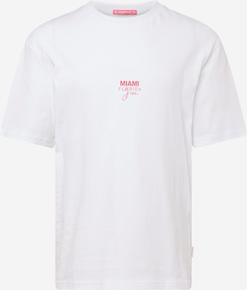 T-Shirt 'ARUBA' JACK & JONES en blanc : devant