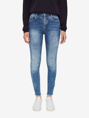 ESPRIT Skinny Jeans in Blauw: voorkant