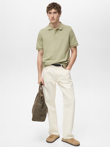 MANGO MAN Shirt 'REA' in Green