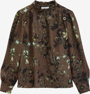 Marc O'Polo Bluse in Braun: Vorderseite