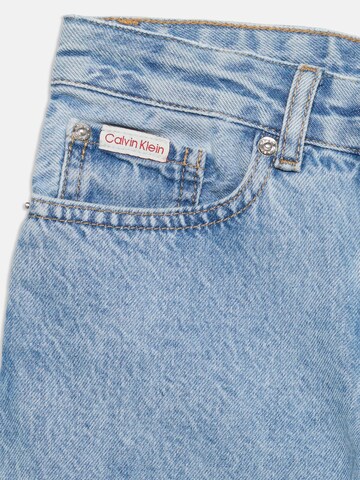mėlyna Calvin Klein Jeans Plačios klešnės Džinsai