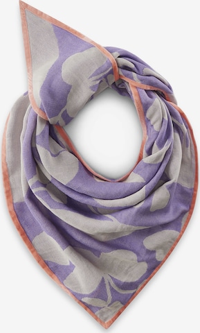 Foulard CODELLO en violet : devant