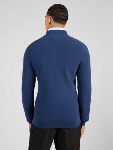 BLEND Knit Cardigan 'Codford' in Blue