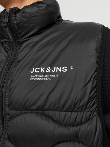 JACK & JONES Weste 'Enoah' in Schwarz