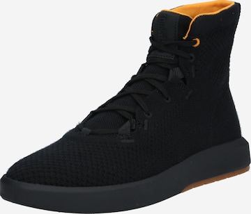 Sneaker înalt de la TIMBERLAND pe negru: față