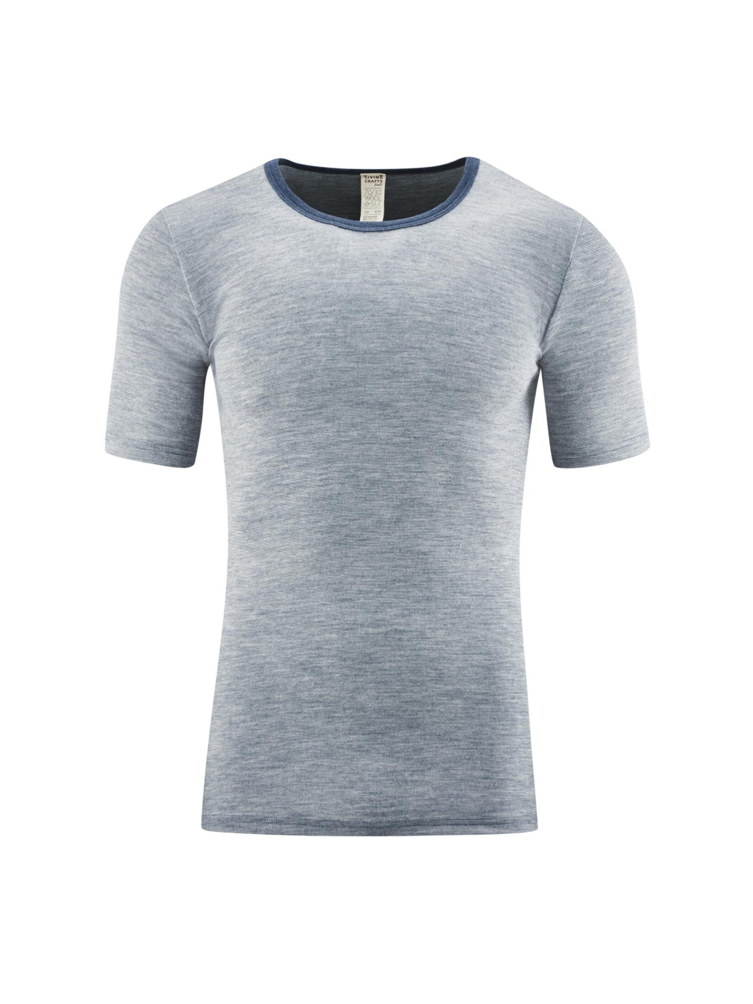 Living Crafts Unterhemd 'HARRY'‌‌‌‌‌‌‌‌ in Blau: Vorderseite