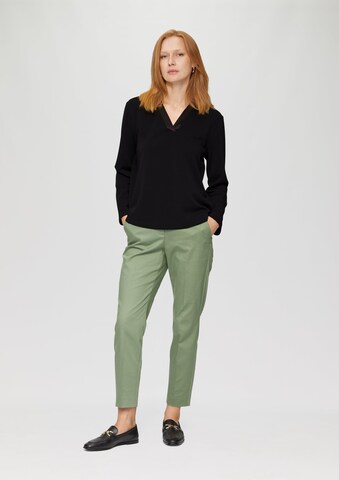 s.Oliver BLACK LABEL Shirt in Zwart