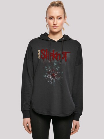 Sweat-shirt 'Slipknot' F4NT4STIC en noir : devant
