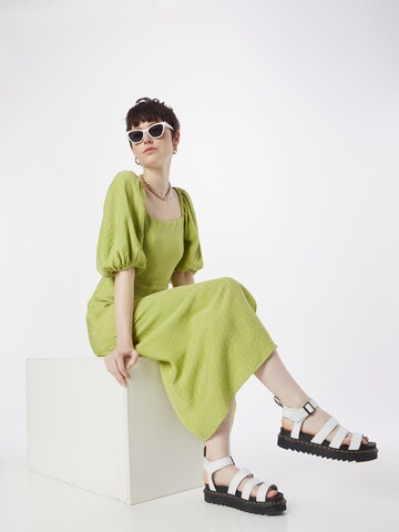 Robe 'CELINE' FRNCH PARIS en vert