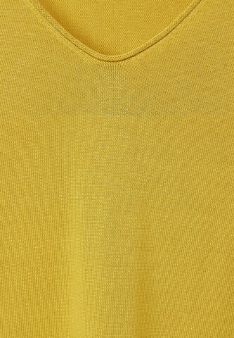 Pull-over CECIL en jaune