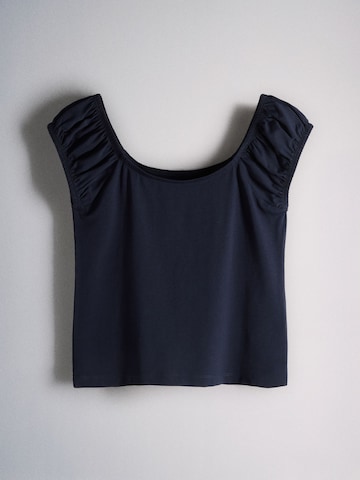 The Set Top in Blau