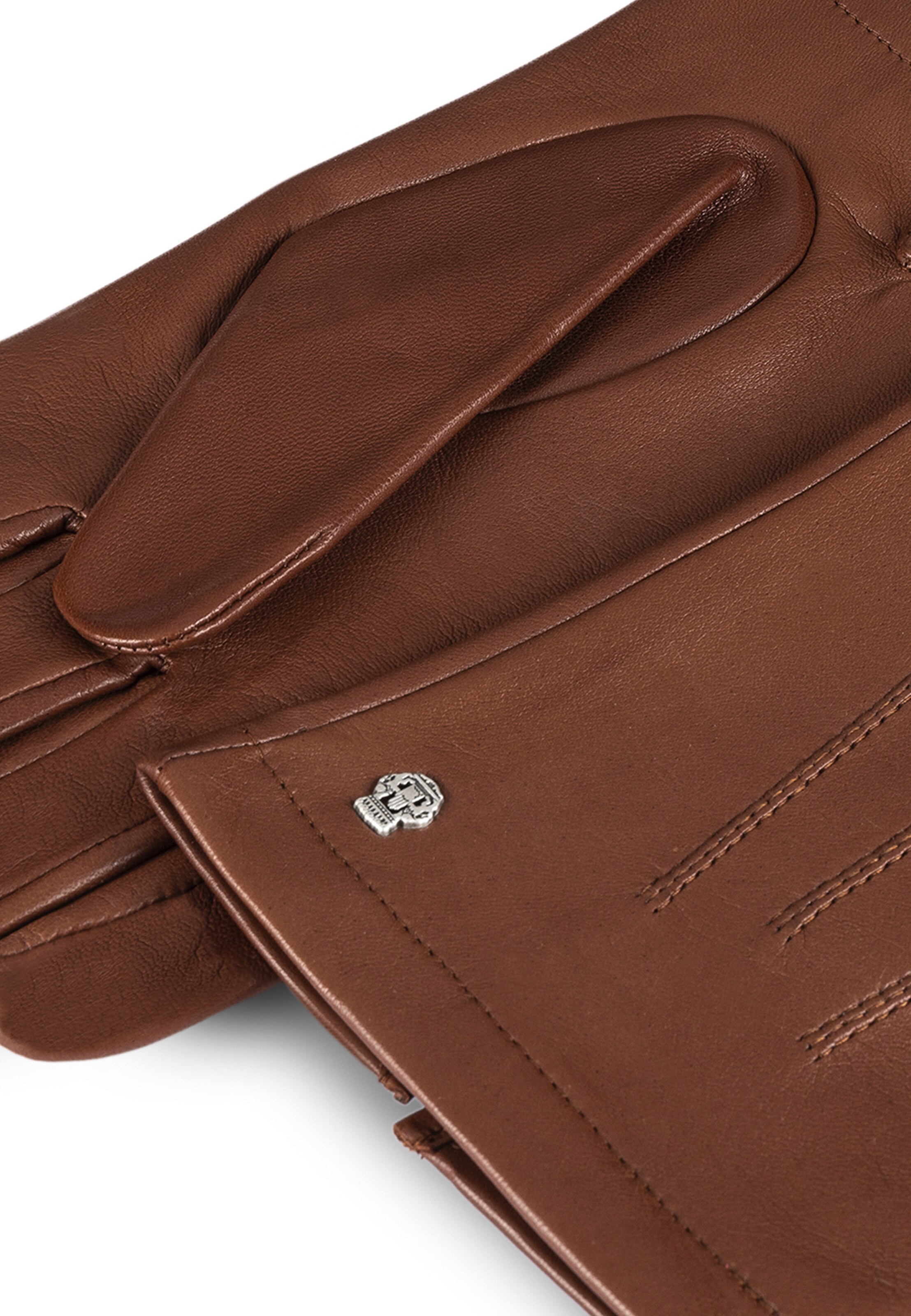 Roeckl Vingerhandschoenen 'ZÜRICH' in Bruin