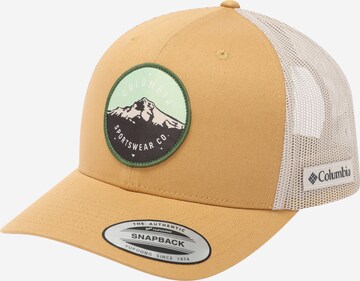 COLUMBIA Athletic Cap in Brown: front