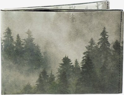 paprcuts Portemonnaie 'FOGGY MORNING' in grau / dunkelgrau / dunkelgrün, Produktansicht
