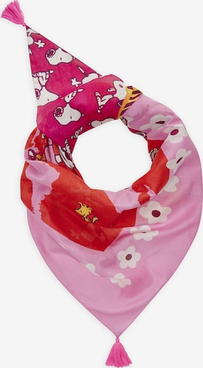 CODELLO Dreieckstuch mit Peanuts-Muster in pink, Produktansicht