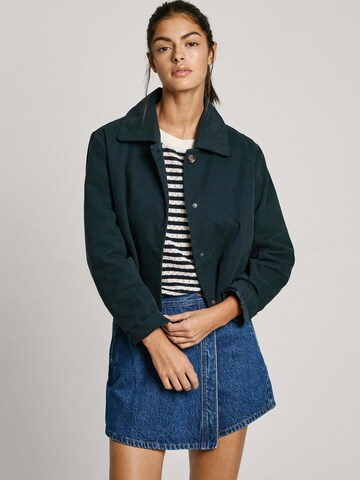 Pepe Jeans Tussenjas in Blauw: voorkant