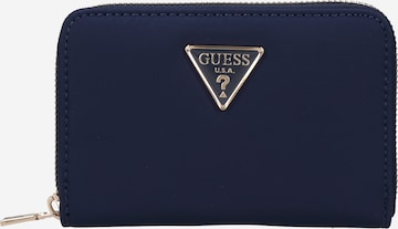 GUESS Plånbok 'GEMMA' i blå: framsida