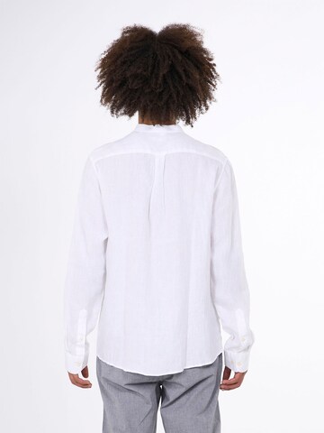 KnowledgeCotton Apparel Regular fit Button Up Shirt in White